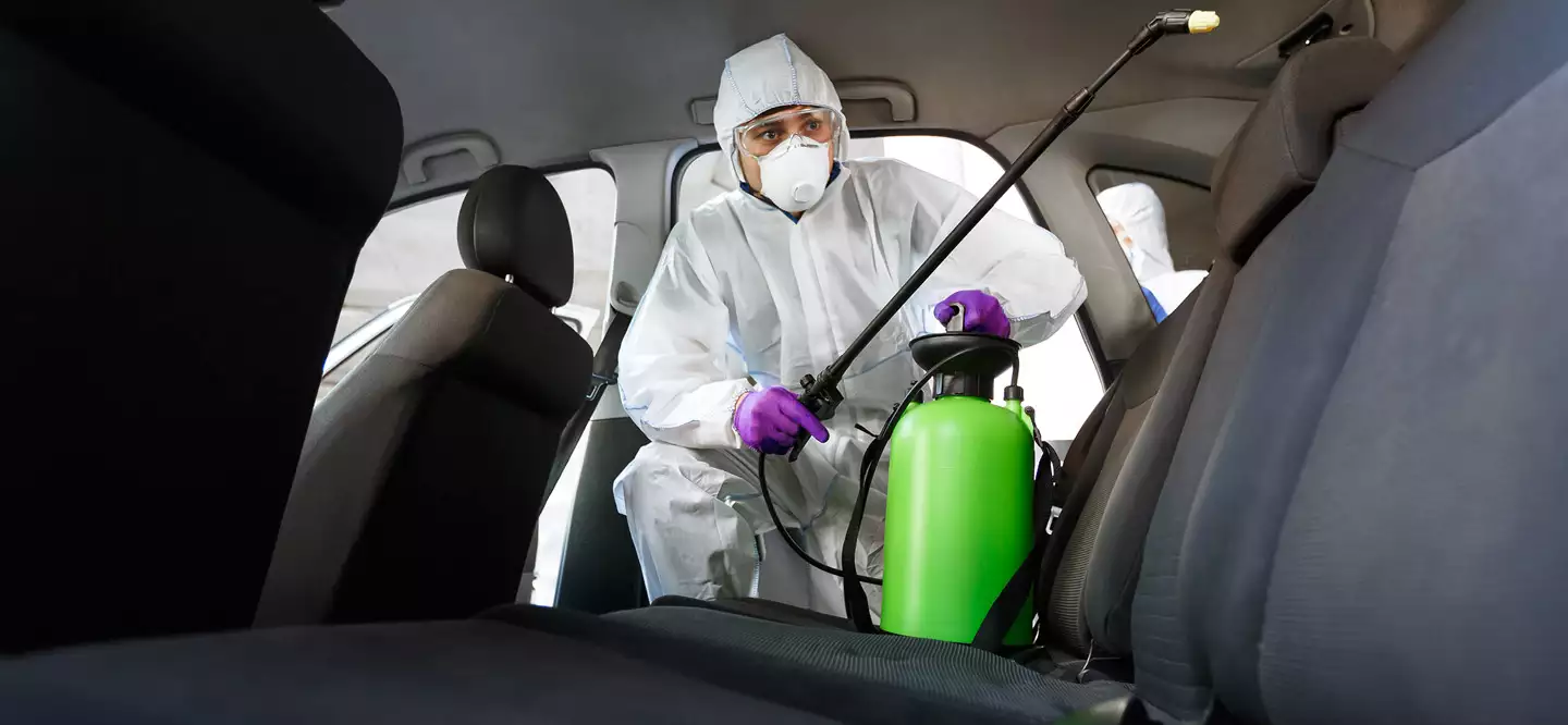 Servicio de Lavado y desinfección de auto