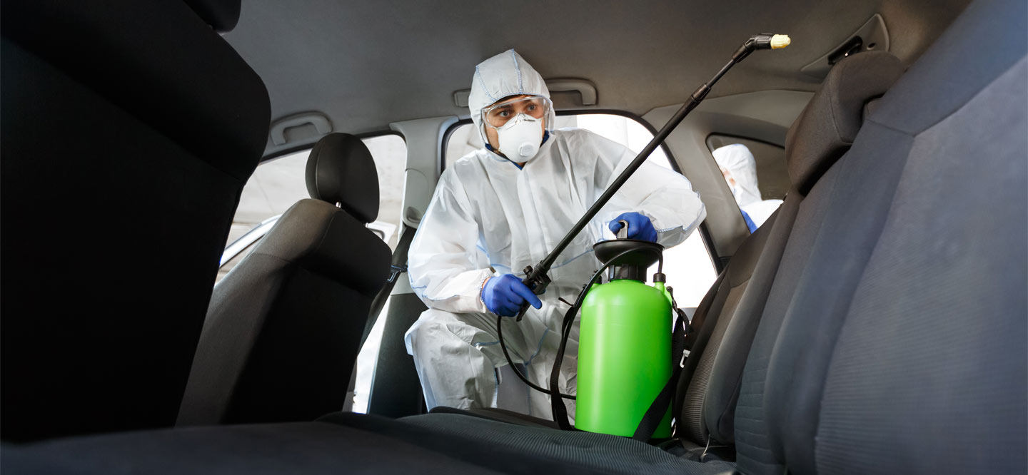 Servicio de Lavado y desinfección de auto